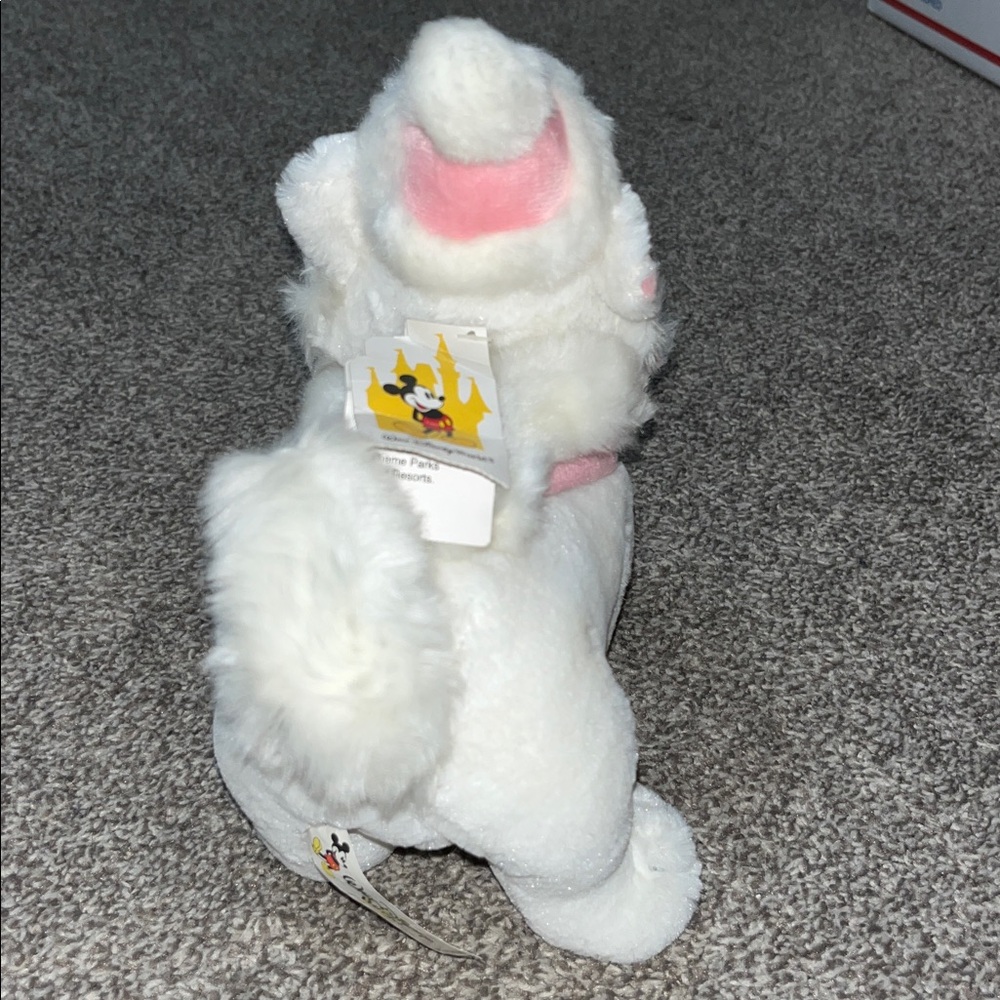 Vintage Disney Parks Aristocats Marie Christmas Plush Stuffed Animal New - Picture 3 of 10